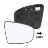 X AUTOHAUX Espejo retrovisor para automóvil con