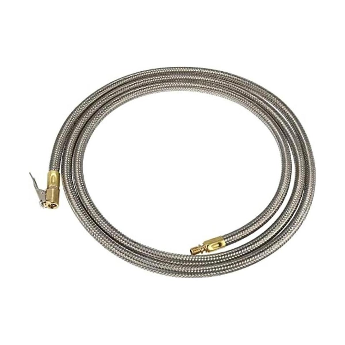 X AUTOHAUX Válvula de neumático flexible de acero