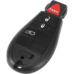 X AUTOHAUX Llavero remoto de repuesto de 433 Mhz con 4_1