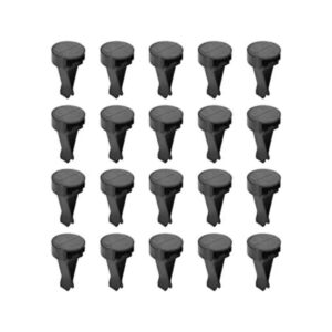 X AUTOHAUX Juego de 20 clips de ventilación de coche con_1