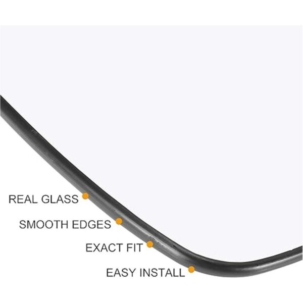 X AUTOHAUX Espejo retrovisor para automóvil con