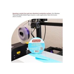 XFasten Cinta adhesiva térmica de doble cara 1 pulgada x_3