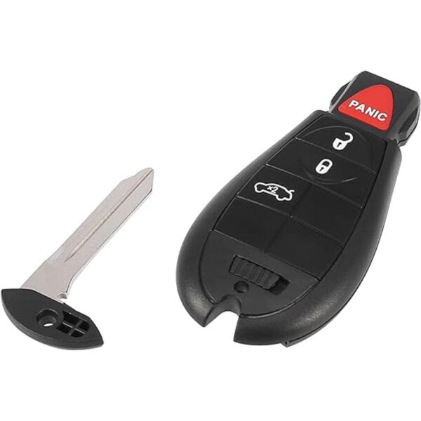 X AUTOHAUX Llavero remoto de repuesto de 433 Mhz con 4_4