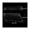 X AUTOHAUX 1 par izquierdo derecho para faros delanteros_5