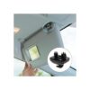 X AUTOHAUX Soporte de clip de plástico para visera solar_2