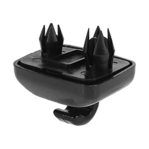 X AUTOHAUX Soporte de clip de plástico para visera solar_1