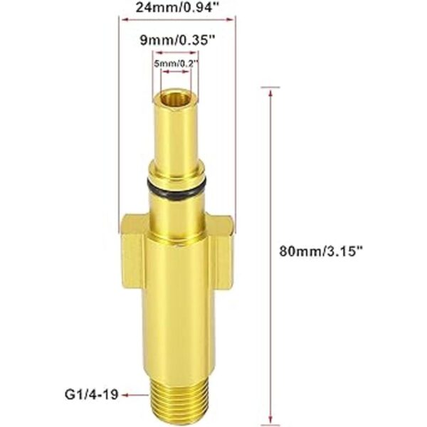 X AUTOHAUX Boquilla para lavadora de espuma de alta_2