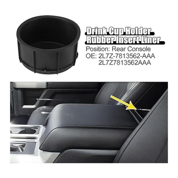 X AUTOHAUX 2 piezas para consola trasera de coche camión_2