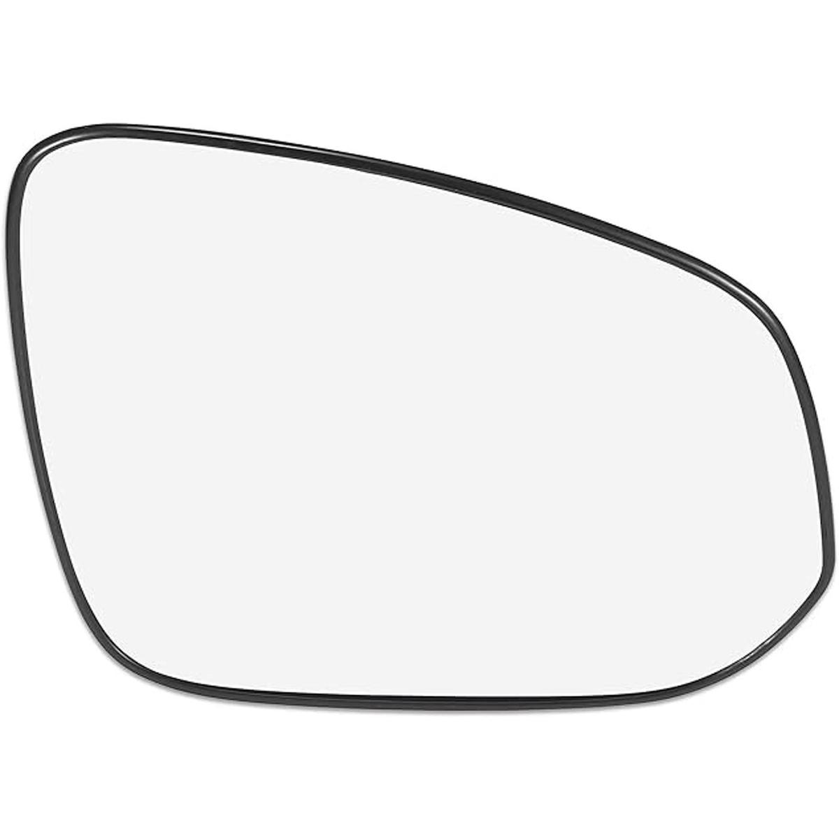 X AUTOHAUX Espejo retrovisor derecho con placa trasera