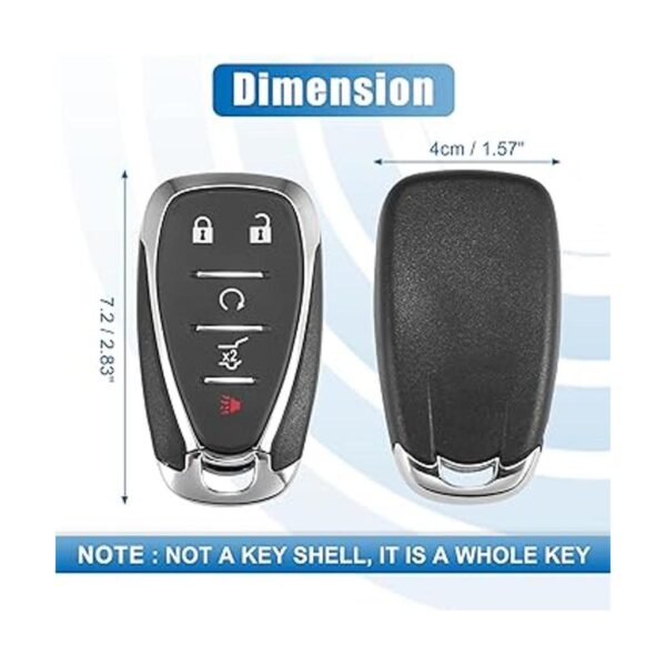 X AUTOHAUX HYQ4EA Llavero inteligente de proximidad con 5_6