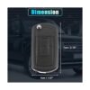 X AUTOHAUX 3 botones LR3 20052009 NT815K6014CFFTX4 de_6