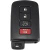 X AUTOHAUX HYQ14FBA 1551A14FBA Carcasa para llavero de_1
