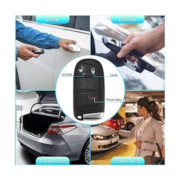 X AUTOHAUX M3N40821302 Llavero de repuesto para automóvil_3