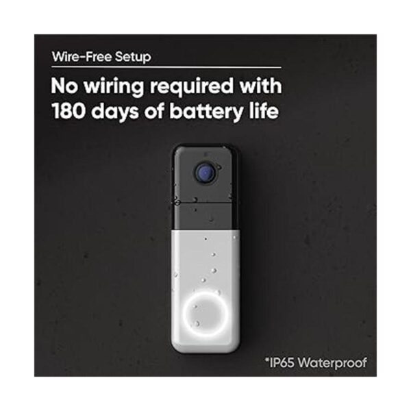 Wyze Timbre inalámbrico de video Pro timbre incluido_2