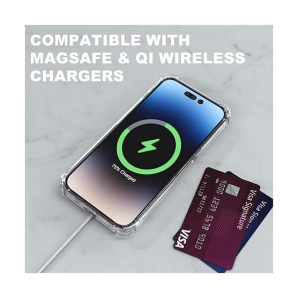 Actualización Wuwedo Funda transparente para iPhone 14_3