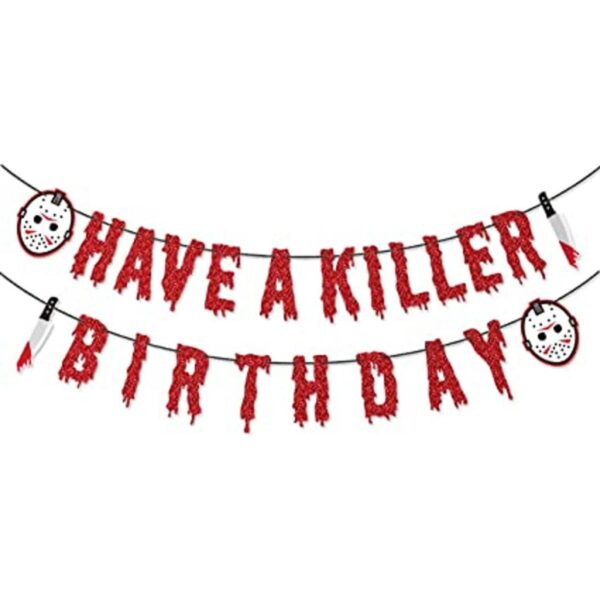 Have a Killer Banner de cumpleaños para el viernes el 13_1