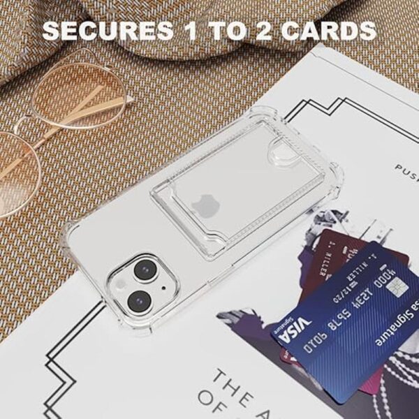 Funda transparente iPhone 14 Plus funda protectora a_3