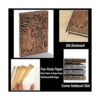 Cuaderno de escritura 3D Dragon DND diario vintage de_3