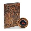 Cuaderno de escritura 3D Dragon DND diario vintage de_1