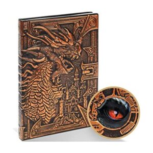 Cuaderno de escritura 3D Dragon DND diario vintage de_1