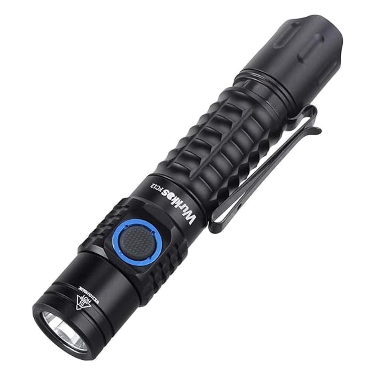 Wurkkos FC12 linterna táctica EDC súper brillante antorcha
