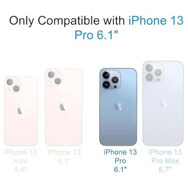 Wuwedo Funda transparente para iPhone 13 Pro funda_2