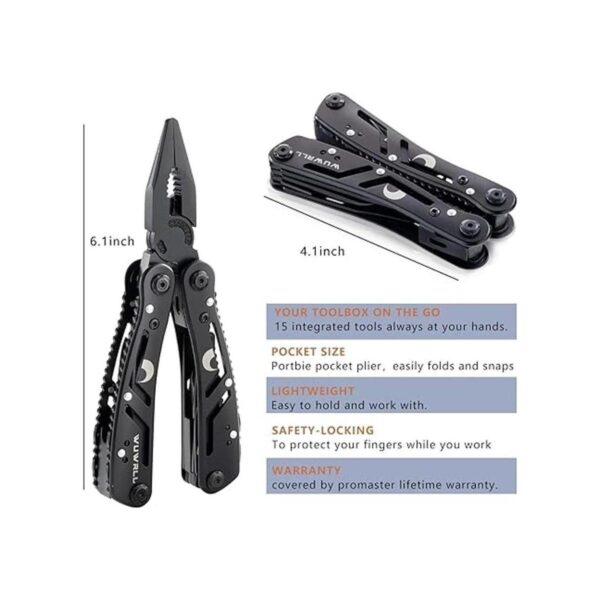 Multitool Cuchillo multiherramienta de acero inoxidable_3