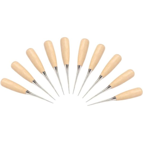 Wuta Acero Inoxidable Stitching punzonado Awl multiuse_1