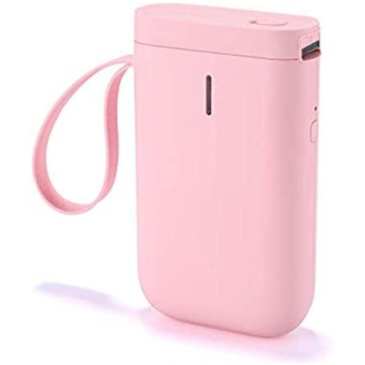 NiiMbot D11 Máquina de etiquetado rosa con 1 cinta de