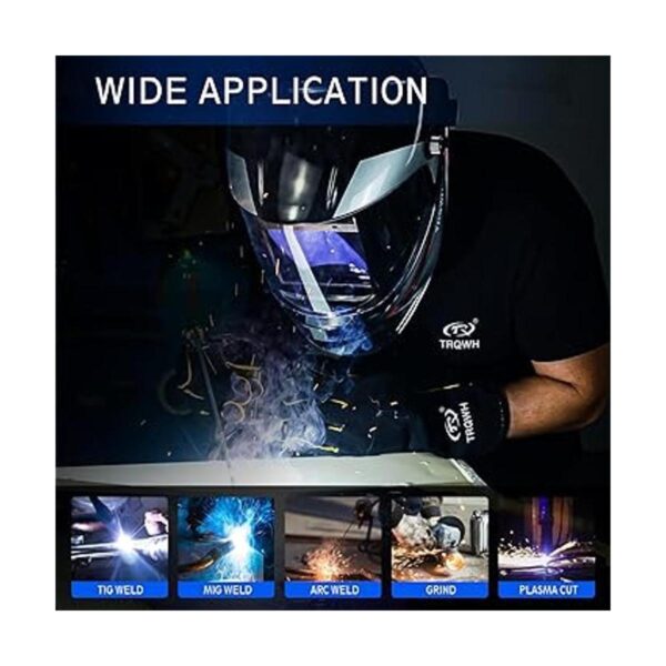 TRQWH Casco de soldadura gran visión color real_4