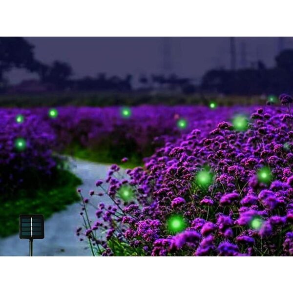 Luces solares de luciérnaga para exteriores con 9 abejas_1