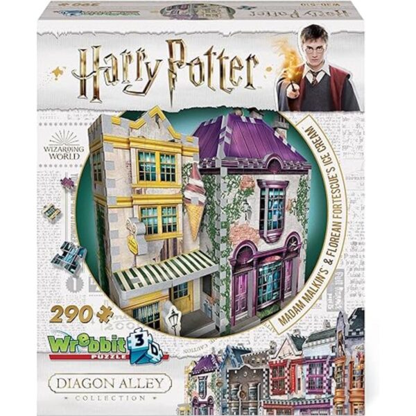 Wrebbit 3D Puzzle Harry Potter Diagon Alley Madam_1