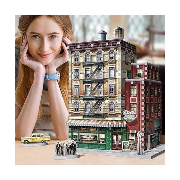 Wrebbit 3D Friends Central Perk Rompecabezas 3D de 440_3
