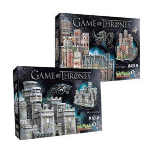 WREBBIT 3D El paquete de juego de tronos incluye