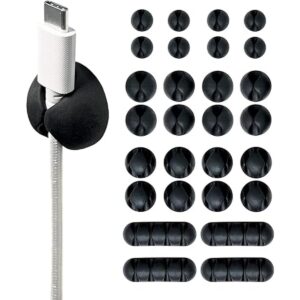 WrapIt Storage Clips para cables paquete de 28_1