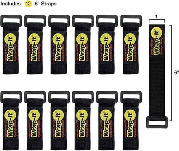 Correas de almacenamiento SuperStretch WrapIt de 6.0 in_3