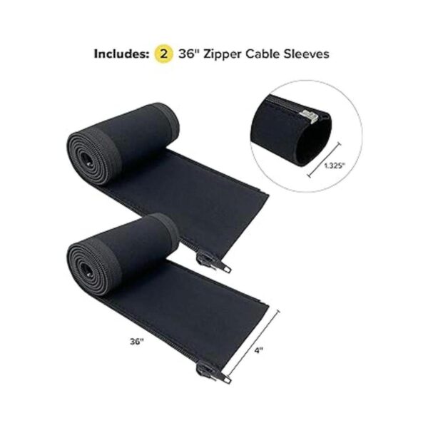 WrapIt Storage Funda para cable con cremallera 36 x 4_3