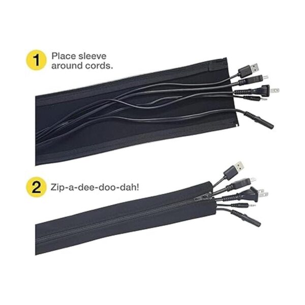 WrapIt Storage Funda para cable con cremallera 36 x 4_5