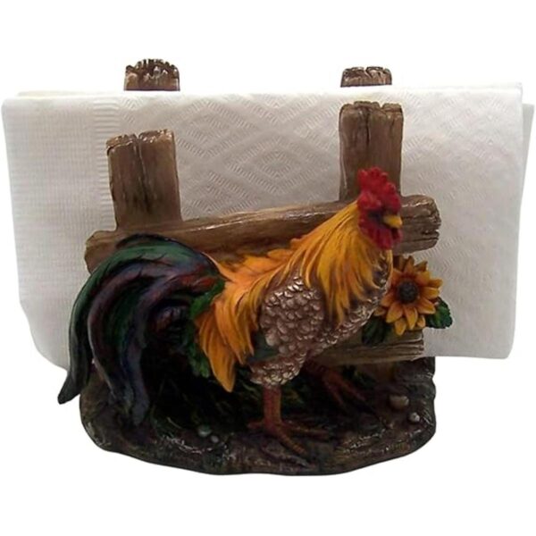 Gallo con soporte para servilletas accesorio de cocina
