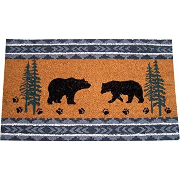 Black Bears in The Forest Felpudo 31.3 in_1