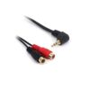 Qaoquda Cable adaptador de 0.138 in a 2RCAF chapado en_4