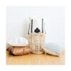Woven Nook Fundas de almohada decorativas 100 algodón_1