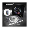 WFPOWER Soporte para ventilador de refrigeración LED RGB_3