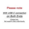 Cable USB C a USB C de 10 pies de largo 2 unidades cable_2