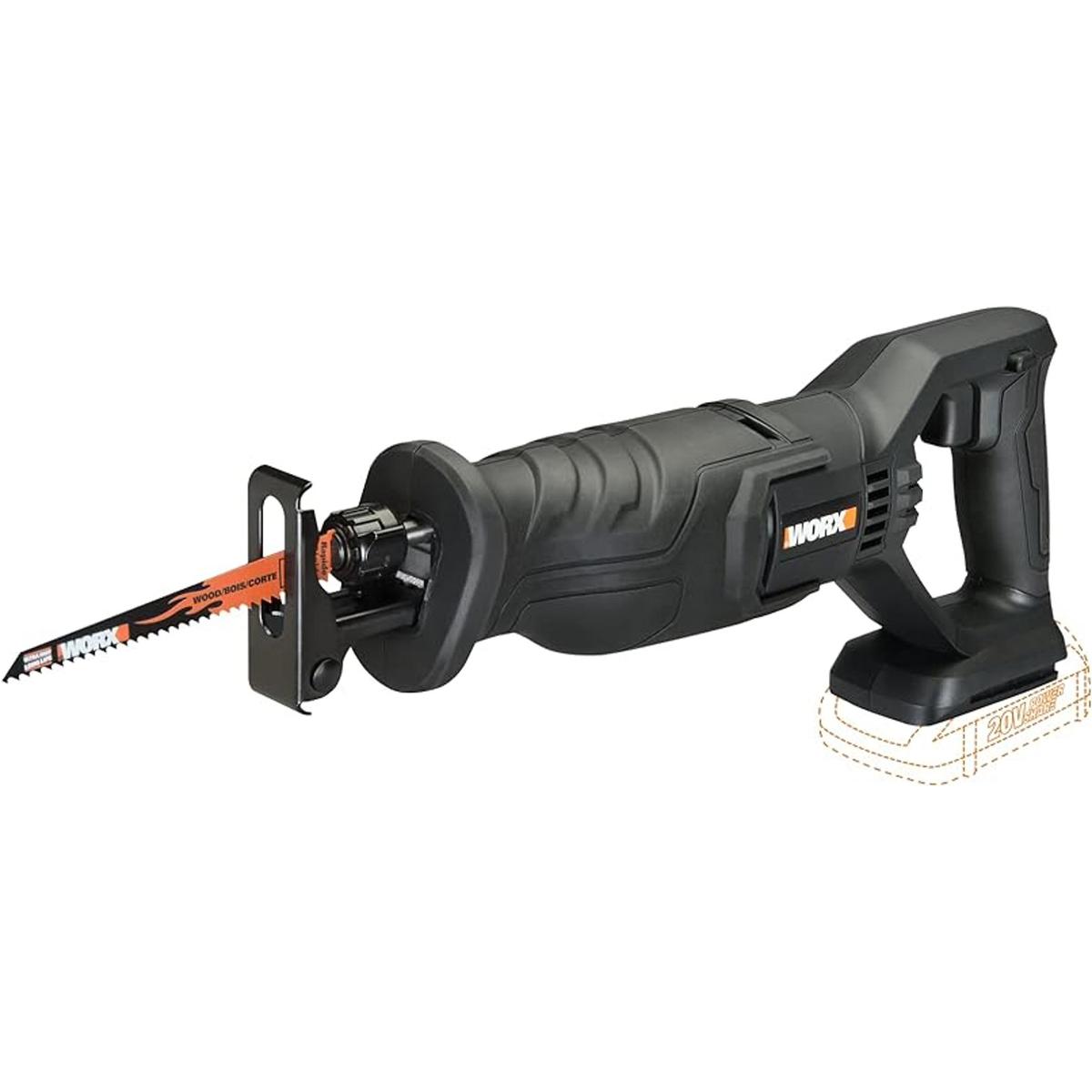 Worx Sierra de vaivén Power Share de 20 V WX500L.9 solo