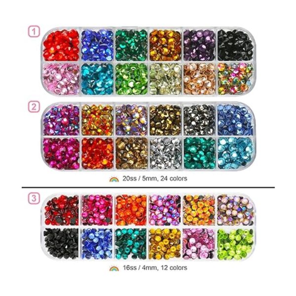 Aplicador de diamantes de imitación termofijos kit_2