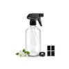 Botellas de spray de vidrio recipientes recargables de 16