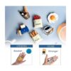 Worldity 6 imanes de alimentos para imanes de nevera