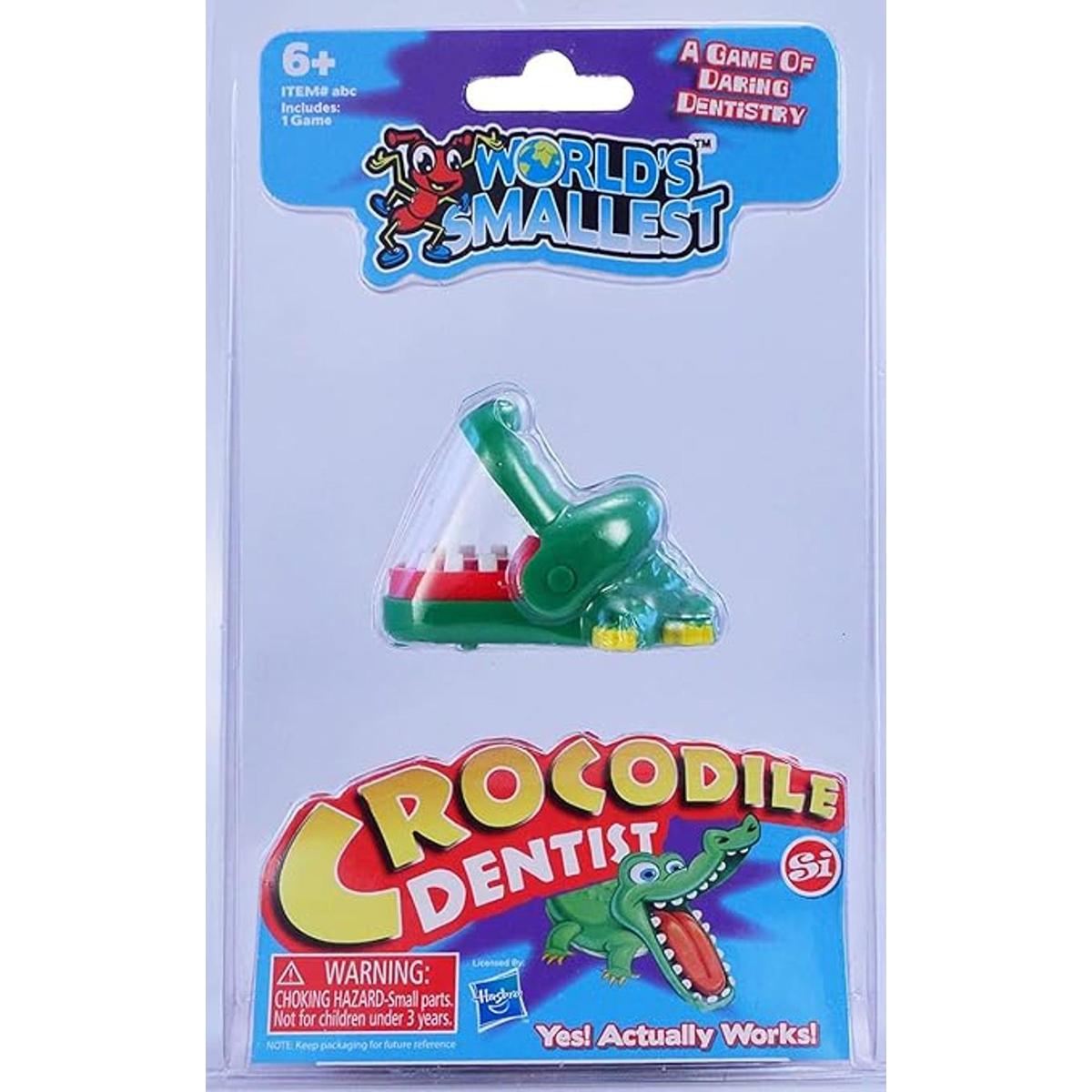 Worlds Smallest Crocodile Dentist