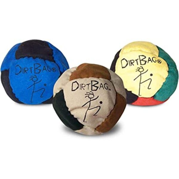 World Footbag Dirtbag Classic Hacky Sack Paquete de 3_1